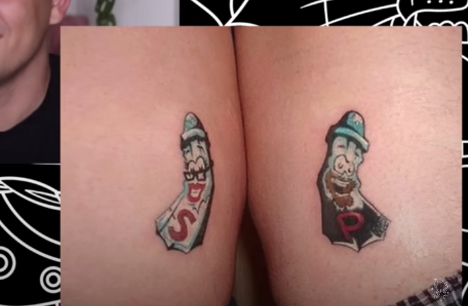 A világ LEGROSSZABB páros tetoválásai 